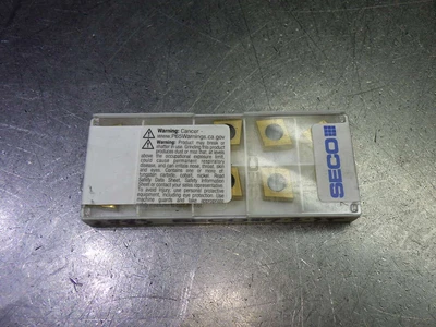 SECO Carbide Milling Inserts QTY10 335.18-1005TN4-R08-M10 F40M (LOC1036A)