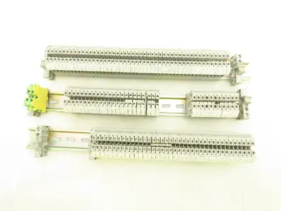 Phoenix Contact UK5N Terminal Block DIN Rail Grey Lot of 115