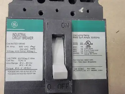 USED GENERAL ELECTRIC TED130645