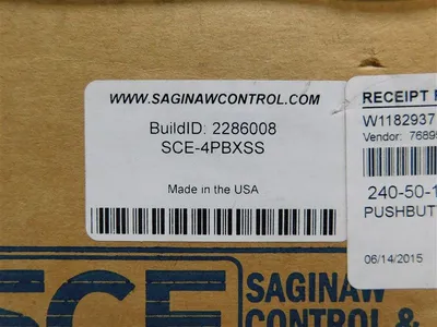Saginaw Control SCE-4PBXSSI Stainless Steel PBX Enclosure 10x4x4.75" SEALED