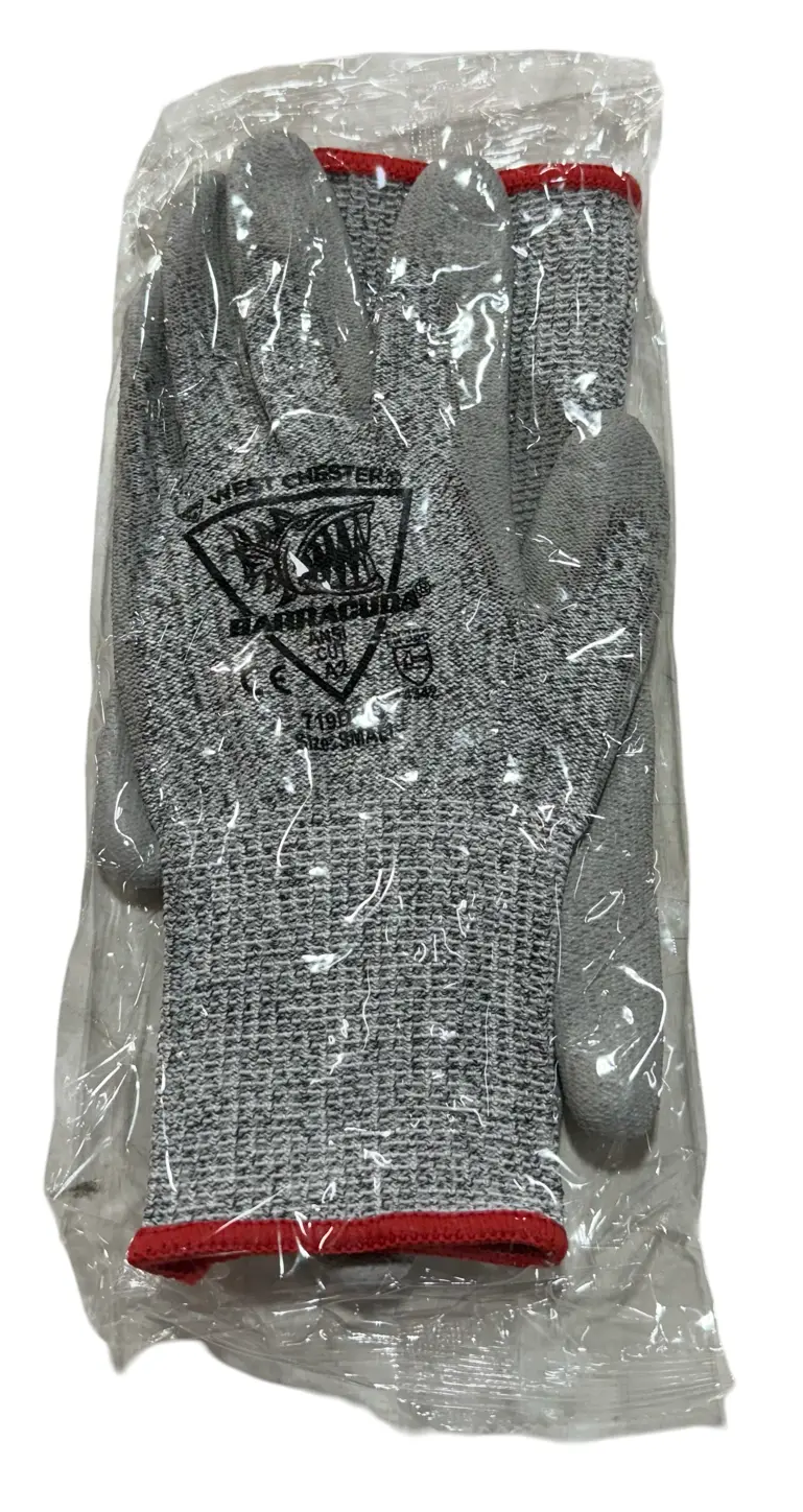 West Chester PIP Barracuda Seamless Safety Gloves Blended Small 1DZ