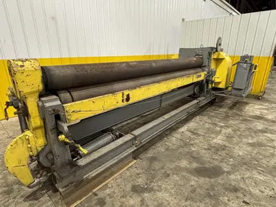 10' X 1/4" BERTSCH PLATE BENDING ROLL: YOBRO #23745