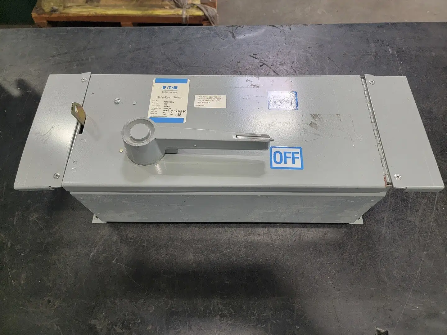 USED CUTLER-HAMMER FDPBS 364J