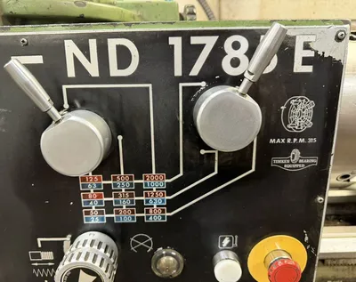 NARDINI ND-1785E Lathes, Gap Bed | Machinery Central (6)
