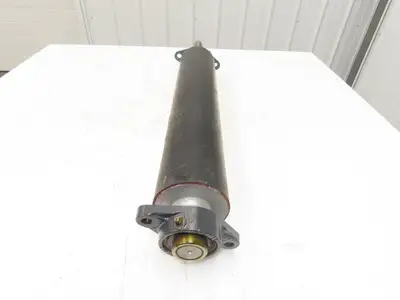 4.5"x 24" Lagged Conveyor Pulley Drive/Tail Pulley 1-3/8" Ext Shaft w/Bearings