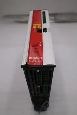 Beckhoff AX2003-AS S60301-520 Digital Compact Servo Drive Amplifier STK K-411-D