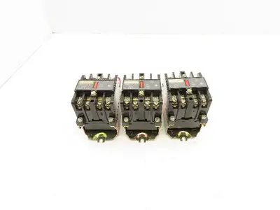 Allen Bradley 700-N220A1 AC Contactor Relay 120V Coil Lot of 3