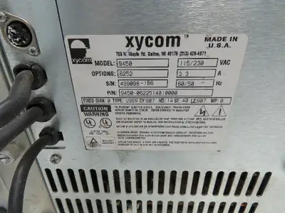 Xycom 9450 PC/AT Computer Operator Interface HMI Screen Monitor Keypad Control