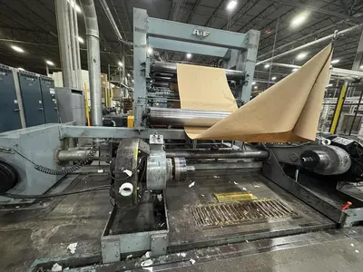 USED A & F TWO DRUM WINDER