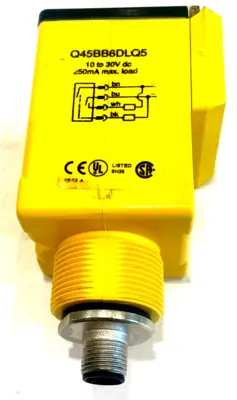 NEW BANNER Q45BB6DLQ5 PHOTOELECTRIC SENSOR