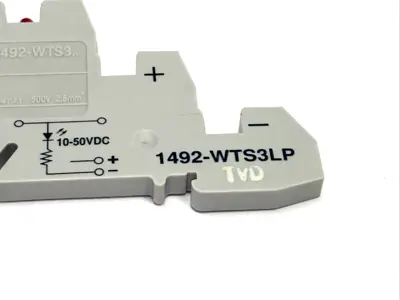 1492-WTS3LP | Allen Bradley  IEC Terminal Block, 3-Level, Red LED, Gray LOT OF 10 - New Other
