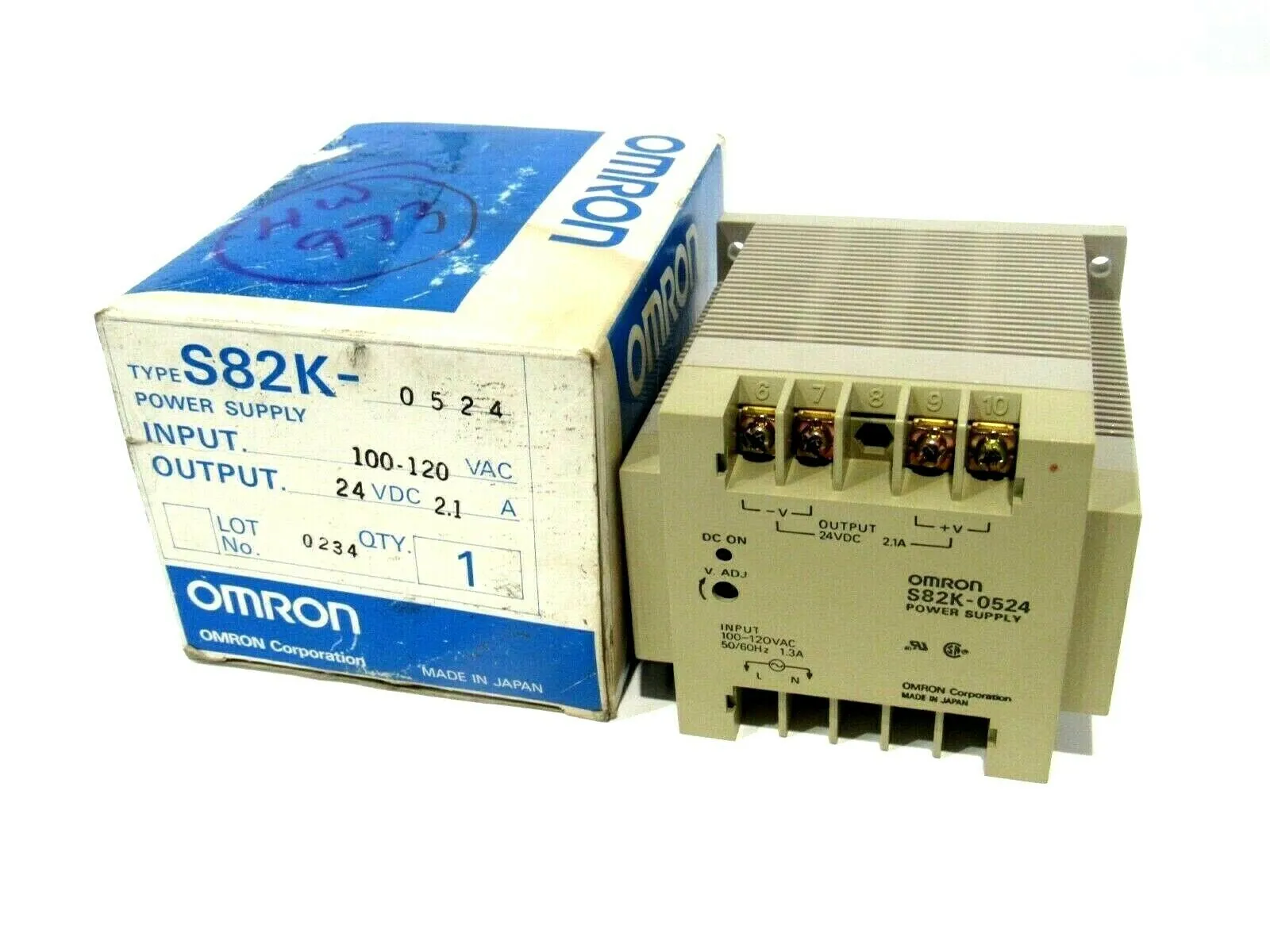 NEW OMRON S82K-0524 POWER SUPPLY S82K0524