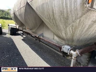 Used 1978 FRUEHAUF 985 CU FT Tanker Trailers New Jersey US | Proxy Equipment #1388809