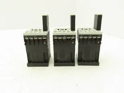 Siemens 3RH1131-1BB40 Contactor Relay & Surge Suppressor 24V Coil 600V Lot of 3