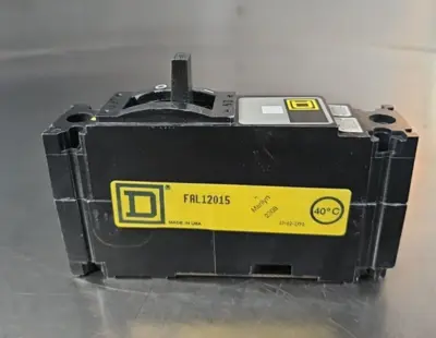 Square D FAL12015 Molded Case Circuit Breaker 15A (BIN345)