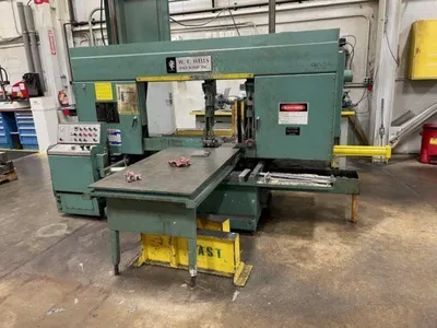 W.F. WELLS B-25-2 Horizontal Band Saws | Blackout Equipment, LLC (1)
