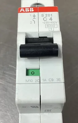 ABB S201-C4 Circuit Breaker 2CDS251001R0044 4C-38
