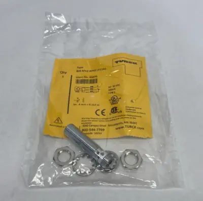 New | in-Stock Turck Inductive Proximity Sensor Ext. Switch Distance BI4-M12-AP6X-H114 Proximity Sensors Michigan US | Maverick Industrial Sales #1418966