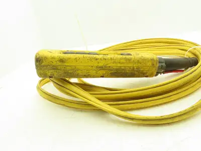 Telemecanique XAC-A06 Crane Hoist 6-Button Control Pendant 1-Speed 26' Cord