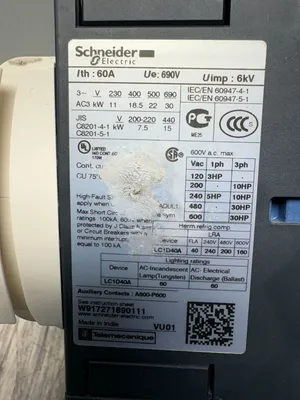 Schneider Electric LC1D40AVU01 Electrical/PLC/Automation | ESS Industrial Equipment Sales (7)