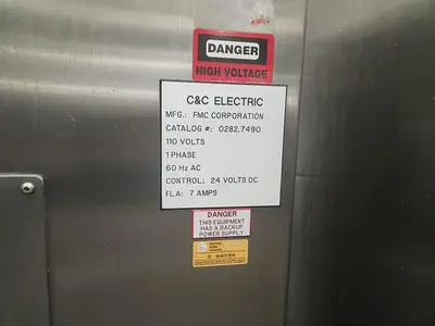 Used FMC JBT CONTINUOUS ROTARY PRESSURE STERILIZER Sterilizers Ohio US | Regal Equipment Inc #219093
