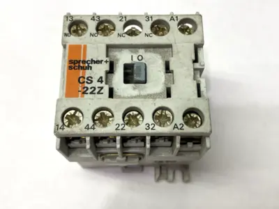 USED SPRECHER + SCHUH CONTROL RELAY 120V