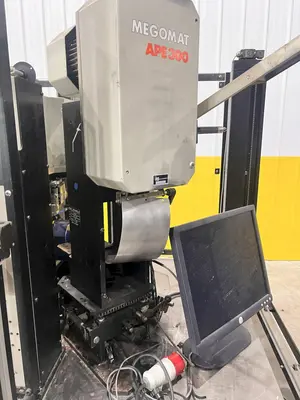 MEGOMAT MODEL #ASM3300 WIRE CUTTING & PROCESSING MACHINE: STOCK #20097