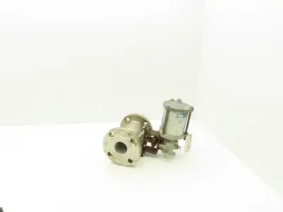 Jamesbury 5150 31 3600TT 2" Flanged Ball Valve Pneumatic Air Actuated 316SS