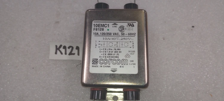 Used Corcom Single phase noise filter Miscellaneous Equipment (Electrical & Power) Arizona US | ASSET CONVERSION SPECIALISTS, INC. #307565