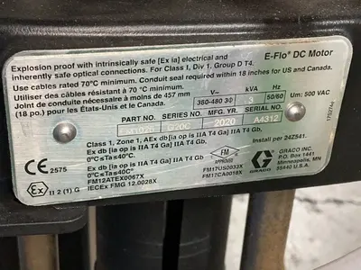 Used 2020 GRACO EC5J41 Pumps Ohio US | HGR 24 #1460655