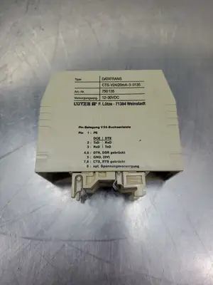 Used Lűtze CTS-V24/20mA-3-0135 DATATRANS Transmitter Module Modems South Carolina US | Palmetto Automation #1157853