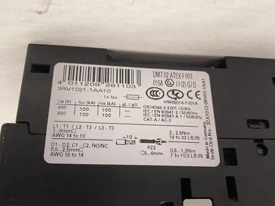New | in-Stock SIEMENS 3RV1021-1AA10 Miscellaneous Equipment (Electrical & Power) | Surplus Asset Holdings #1189789