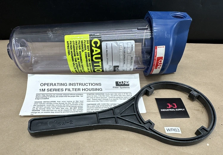 New | in-Stock Cuno 47063-01 Cartridge Filters Indiana US | J&J Industrial Supply #541810