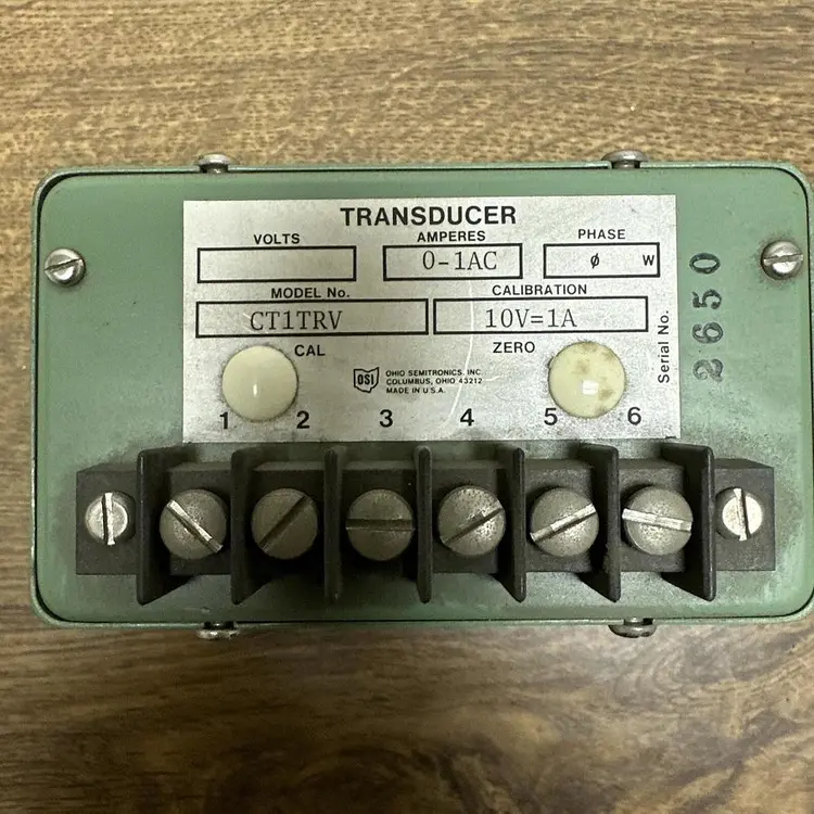 New | in-Stock OHIO SEMITRONICS CT1TRV Transducers Ohio US | Surplus Asset Holdings #1244037