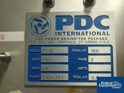 USED PDC PDC Neck Bander Sleever, Model 75E
