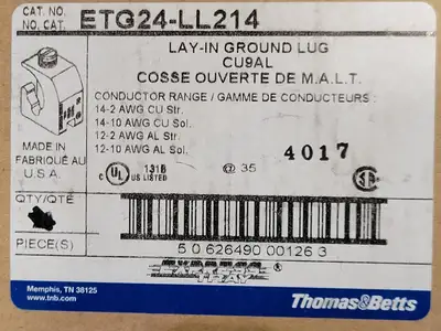 USED THOMAS & BETTS ETG24-LL214