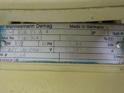 USED MANNESMANN DEMAG FG06 U1-H2-F2