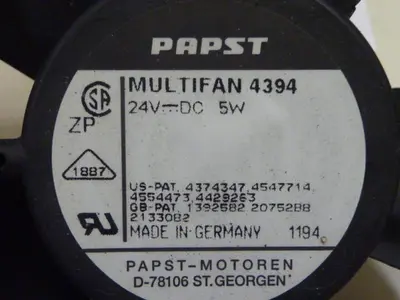 USED PAPST 4394
