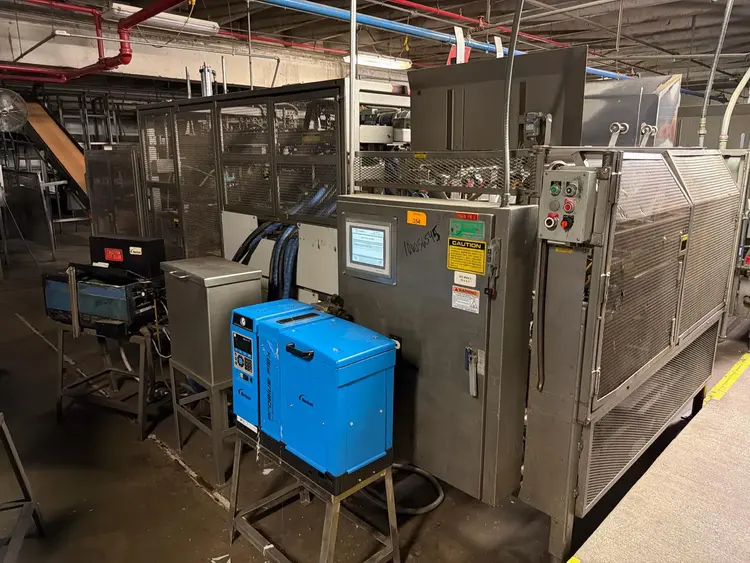 Used PEARSON PACKAGING SYSTEMS NORDSON Case Erectors - Glue Bottom Seal Illinois US | M&M Equipment Corp. #1337527