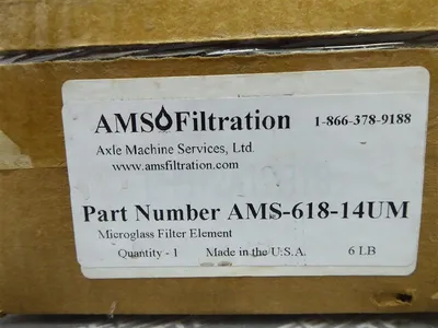 AMS Filtration AMS-618-14UM Microglass Filter Element New NIB