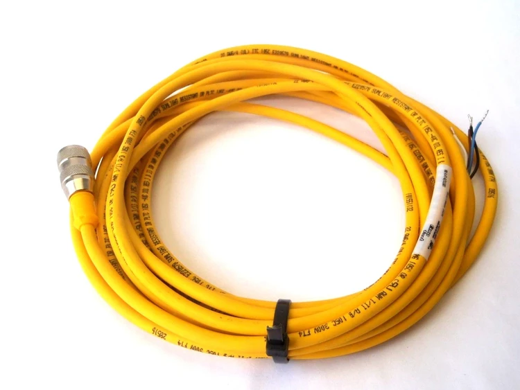 Used TURCK ELEKTRONIK 20' EUROFAST MOLDED CORDSET PLC M12 Cable & Wire | Maverick Industrial Sales #1108215
