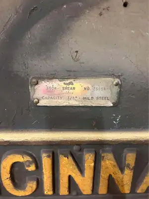 CINCINNATI 2508 Shears-Power Squaring Mech. | Asset Exchange Corporation (4)