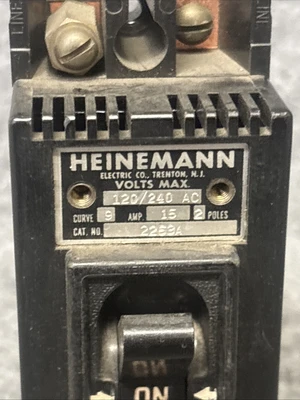 Used Heinemann 2263A Circuit Breakers California US | Davliegogo LLC #1705851