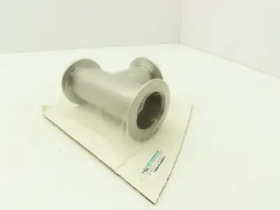 A&N Corporation QF50-200-T 2" NW 50 ISO-QF-Tee Flange Stainless Steel A = 2.76