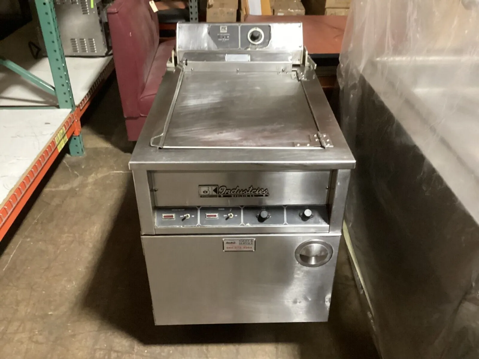 BKI DNF-F 70 lbs. Electric Donut Fryer
