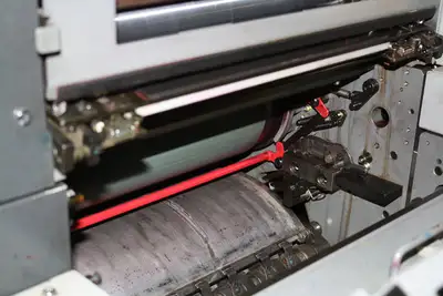 AB DIck 4 Color Printing Press