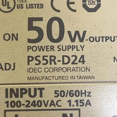 Used IDEC PS5R-D24 Miscellaneous Equipment (Electrical & Power) | Surplus Asset Holdings #1201545