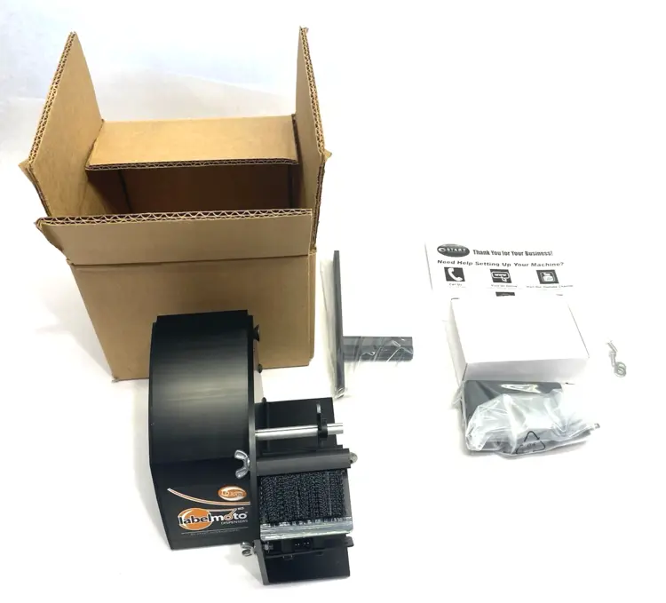 New | in-Stock START International High-Speed Electric Label Dispenser 12VDC 600mA Pressure Sensitive Labelers Michigan US | Maverick Industrial Sales #1390562