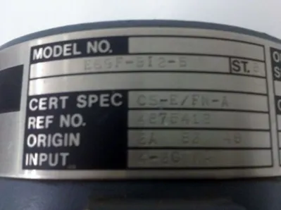 USED Foxboro E69F-BI2-S