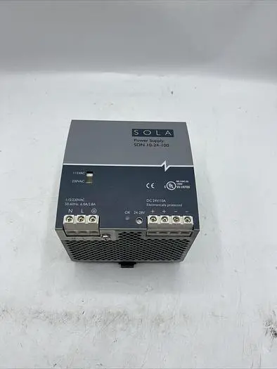 Used SOLA SDN 10-24-100P Power Supplies Michigan US | ND Industrial Surplus #1208453